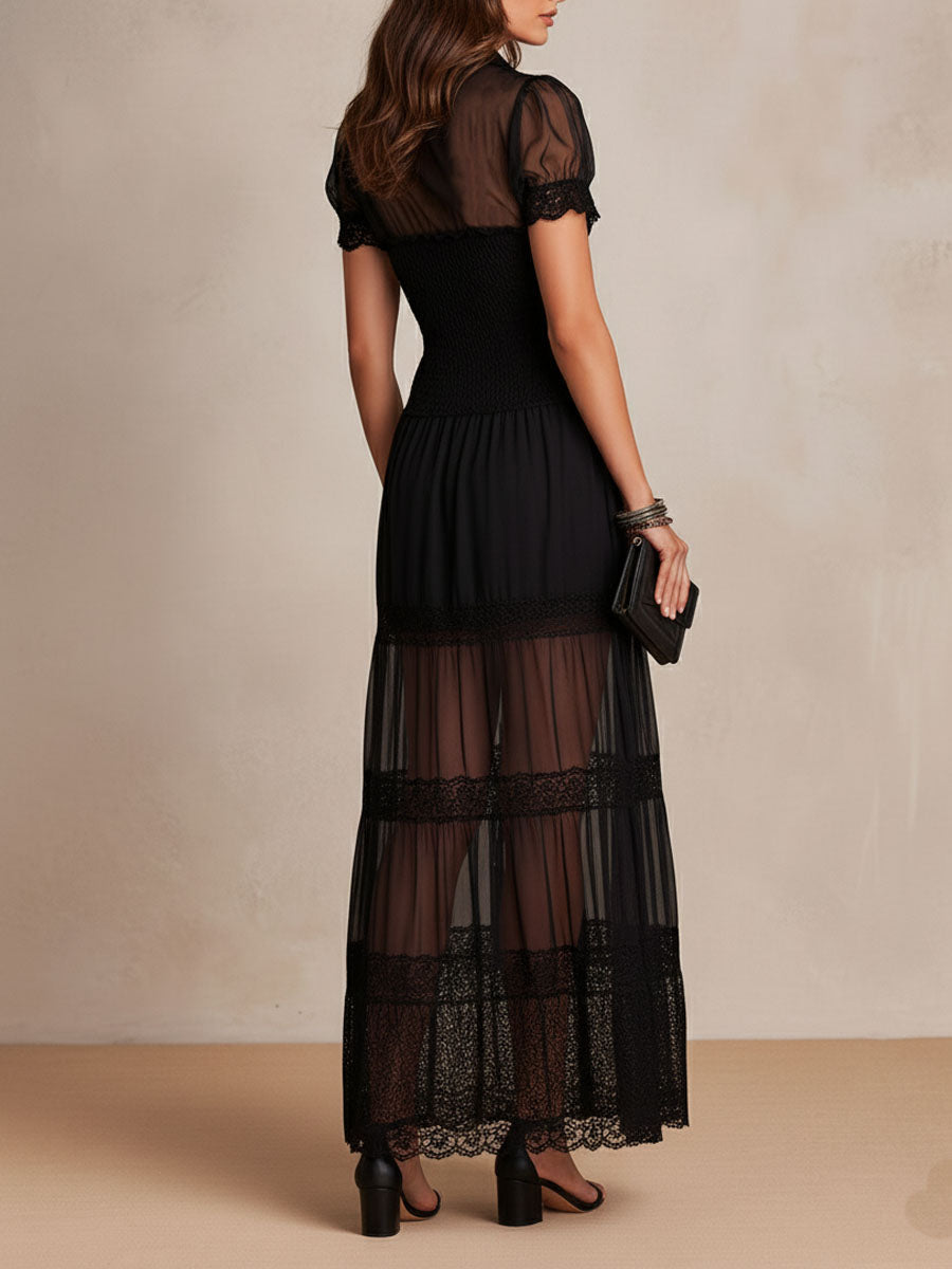 Gillian – Vestido Maxi Boho Elegante