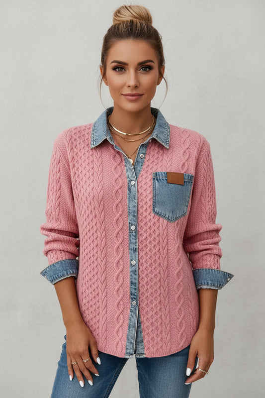 CAMISA JERSEY DENIM™