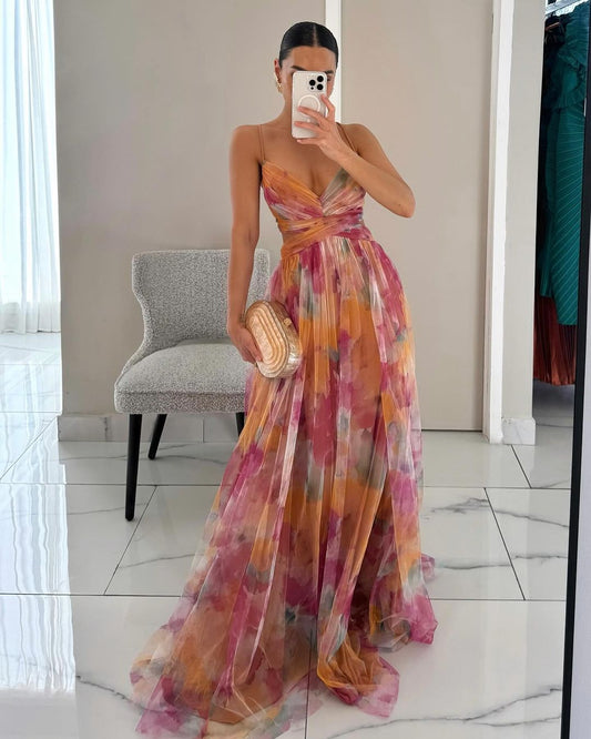 Dorte – Vestido Largo Floral