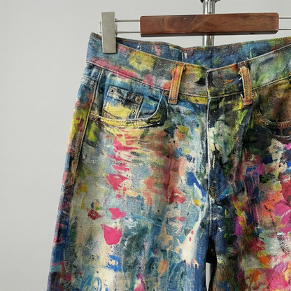 JEANS NÉBULA URBANA DENIM WIDE LEG