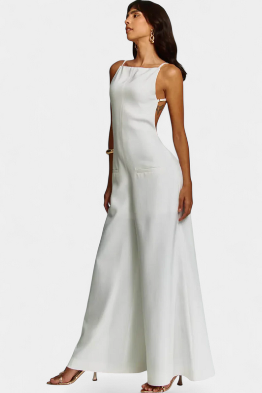 MONO HALTER DE PIERNA ANCHA n.06792