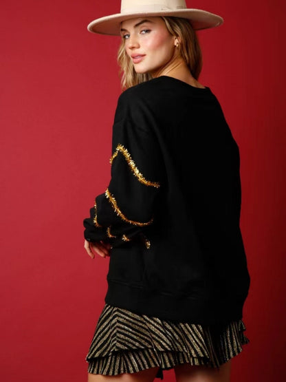 JERSEY ÁRBOL DE LENTEJUELAS