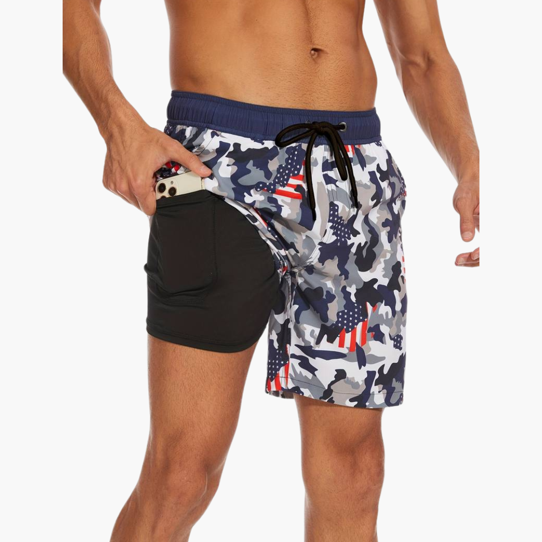Shorts de Verano con Cordón – Moda Masculina para Días Calurosos
