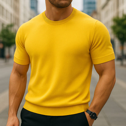 Théo – Camiseta Entallada de Lana Merino