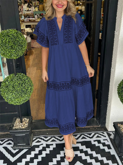 Nancy – Vestido boho maxi imprescindible