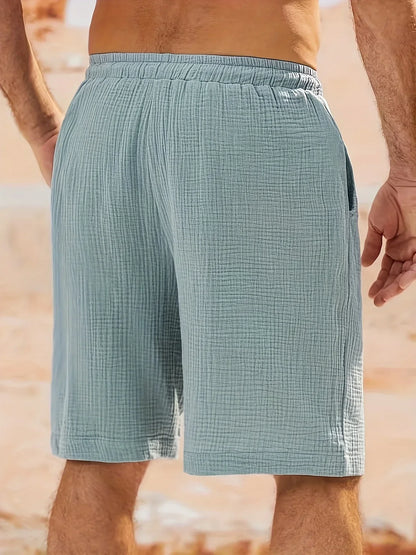 Elliot – Pantalones Cortos de Corte Suelto con Bolsillos