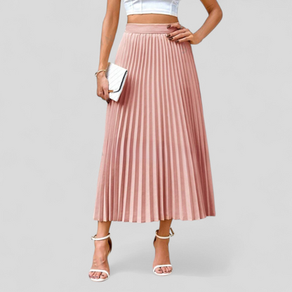 FALDA MIDI PLISADA n.06329