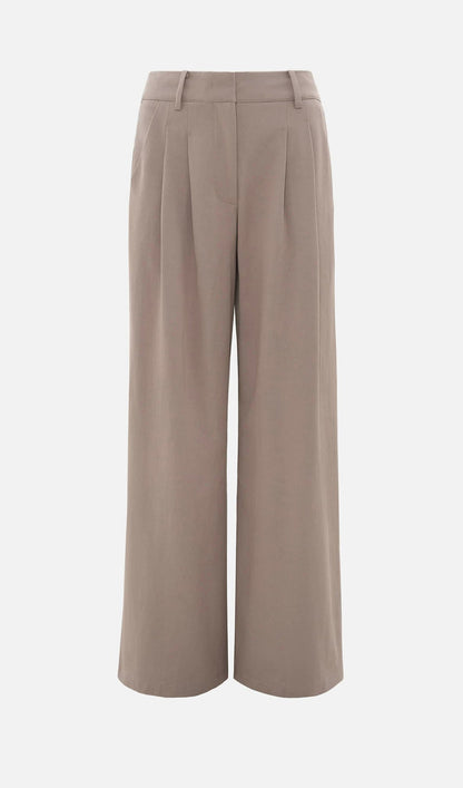 PANTALÓN DE PINZA HOLGADO DE ALGODÓN