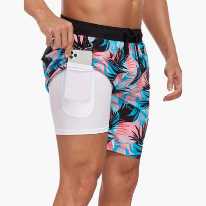 Shorts de Verano con Cordón – Moda Masculina para Días Calurosos