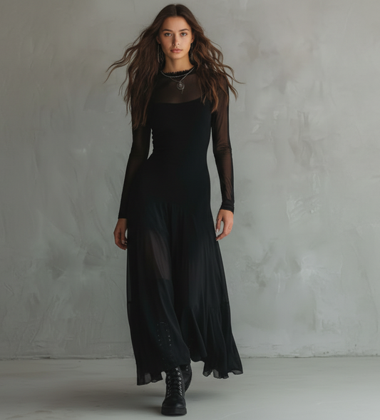 DRESS IMPERIAL BLACK