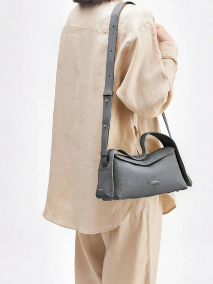 BOLSO MEI LING MINI | GRIS ANTRACITA