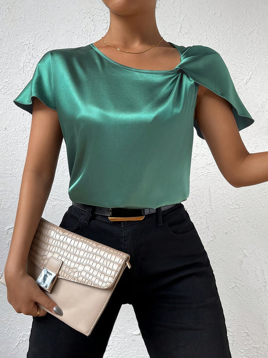 Sophie – Top Elegante con Detalle Único en los Hombros