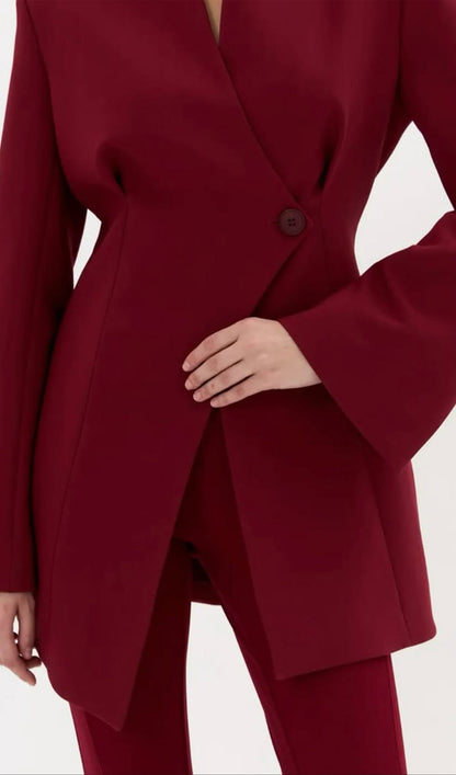 BLAZER CORTE EN V