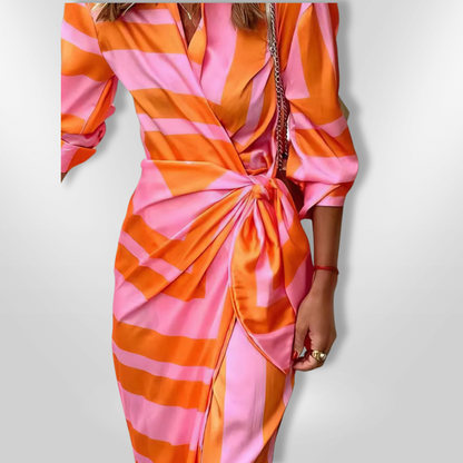 SOLANA – VESTIDO CRUZADO ELEGANTE