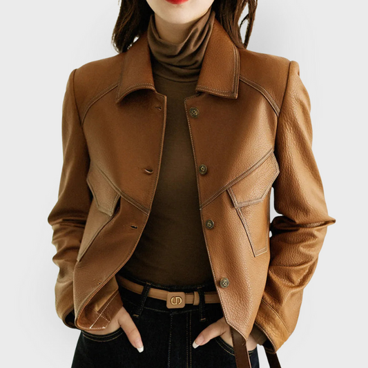 ANDREA™ | CHAQUETA DE CUERO