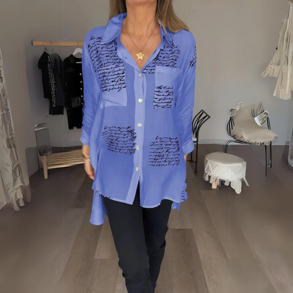 CAMISA LARGA CON BOTONES  n.407153