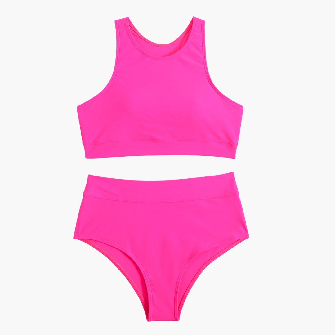 Nova – Bikini deportivo tipo bustier para natación y entrenamiento