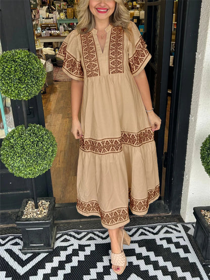 Nancy – Vestido boho maxi imprescindible