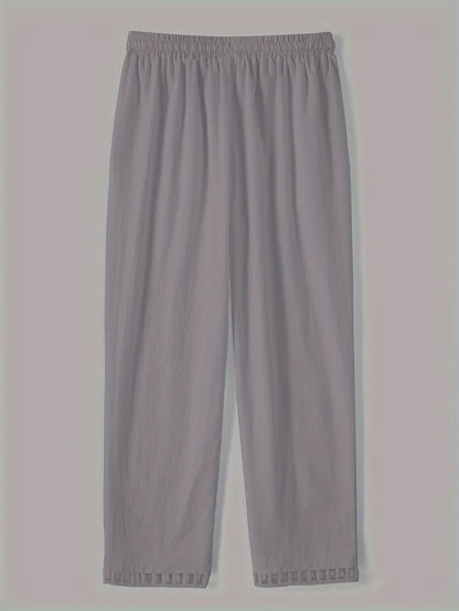Clara – Pantalones Cropped con Ribete en Contraste
