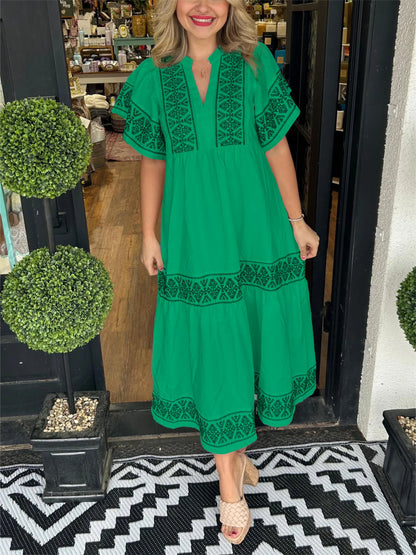 Nancy – Vestido boho maxi imprescindible