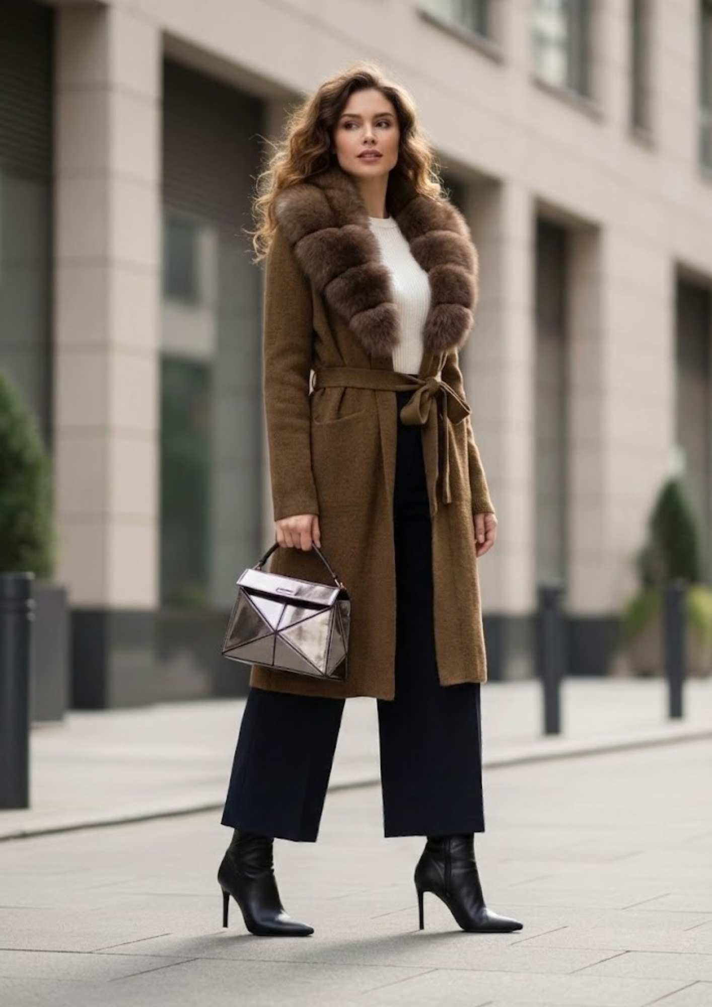 ABRIGO LUXARÉN | PUNTO Y PELO
