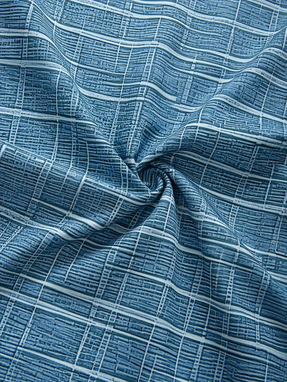 Gael – Camisa de Rayas a Cuadros de Estilo Moderno