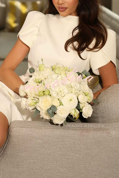 VESTIDO CORTO WHITE SWEET MOMENT | ESPALDA ABIERTA Y LAZO SATINADO