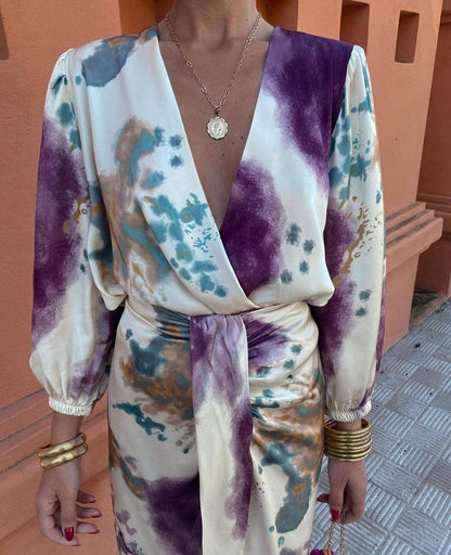 Morday – Vestido Midi Tropical