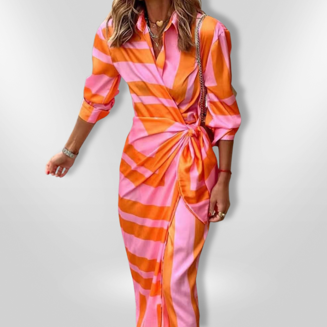 SOLANA – VESTIDO CRUZADO ELEGANTE