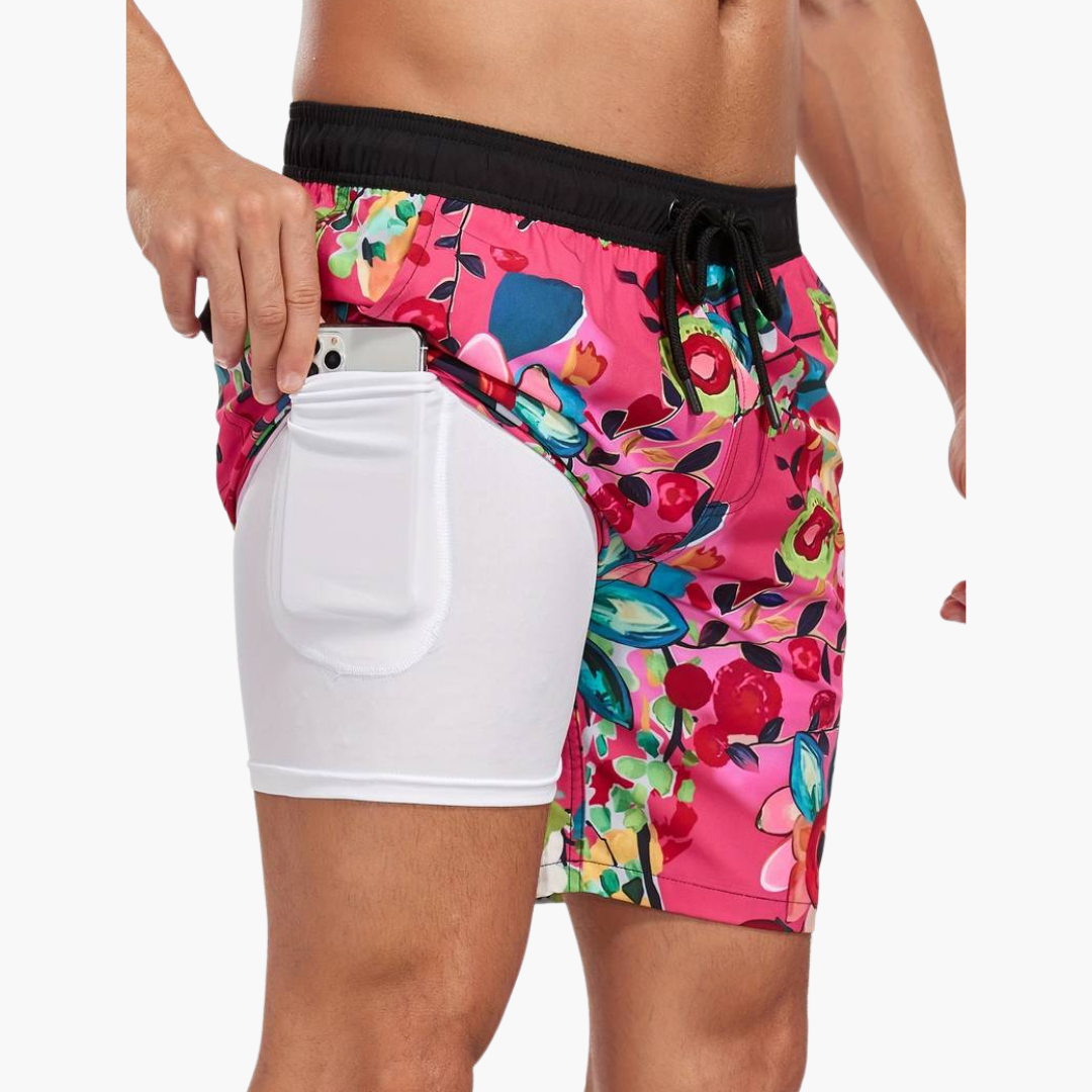 Shorts de Verano con Cordón – Moda Masculina para Días Calurosos