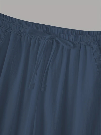 Clara – Pantalones Cropped con Ribete en Contraste