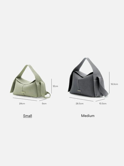 BOLSO MEI LING MINI | GRIS ANTRACITA