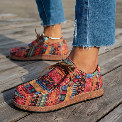 ZAPATOS ESTAMPADO PATCHWORK