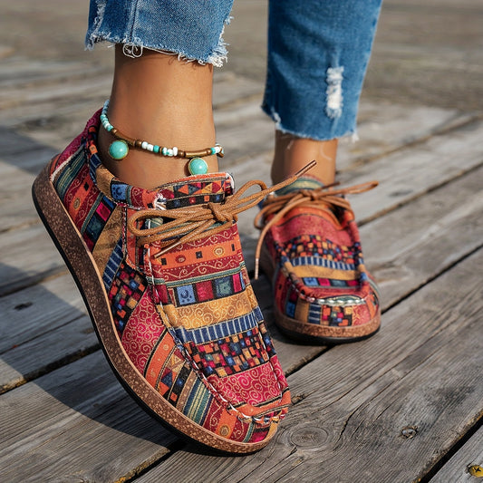 ZAPATOS ESTAMPADO PATCHWORK