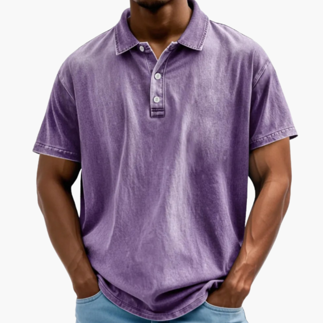 Michael – Polo con cuello clásico y estilo moderno