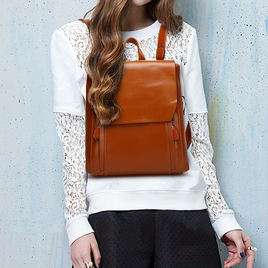 Clara – Mochila vintage acolchada