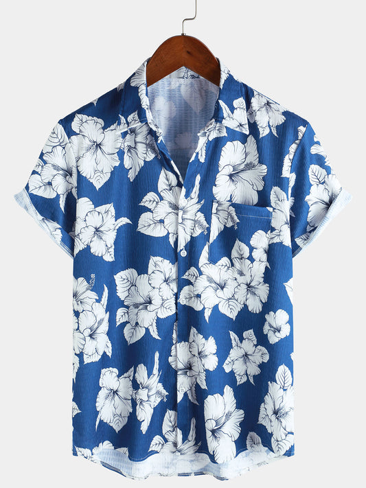 Kaimana – Camisa hawaiana floral para hombre