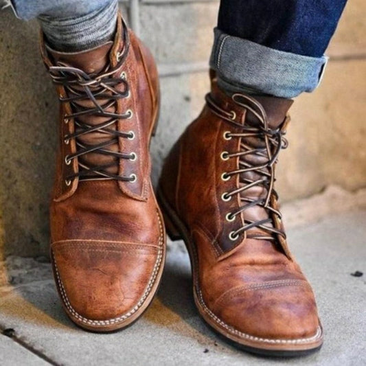 AIDEN™ | BOTINES DE HOMBRE ESTILO MILITAR