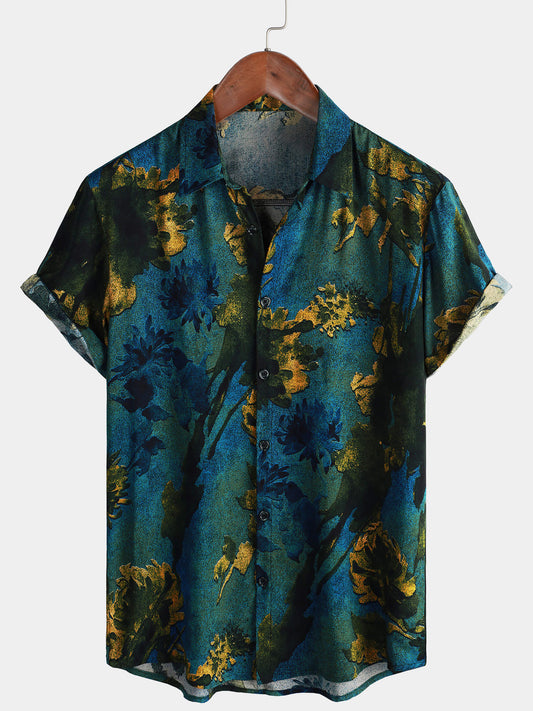 Kaleoki – Camisa vintage veraniega con botones