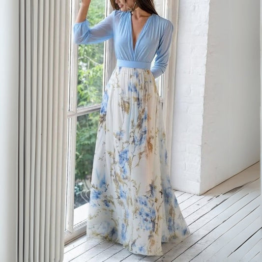 DOLORES | VESTIDO ELEGANTE DE ESTAMPADO FLORAL