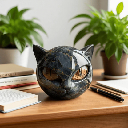 NIXTAR™ |  ESCULTURA GATO MÍSTICO