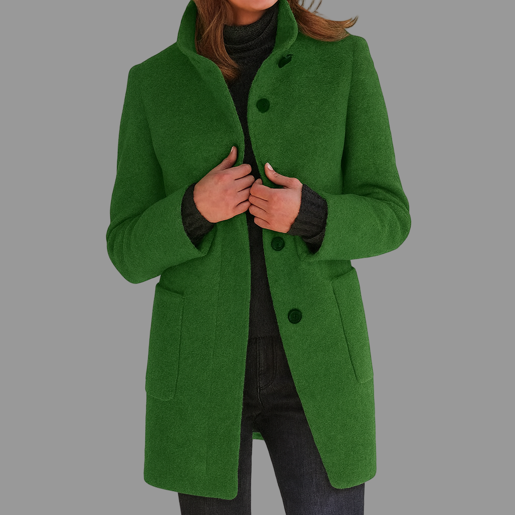 ABRIGO LARGO DE LANA PREMIUM