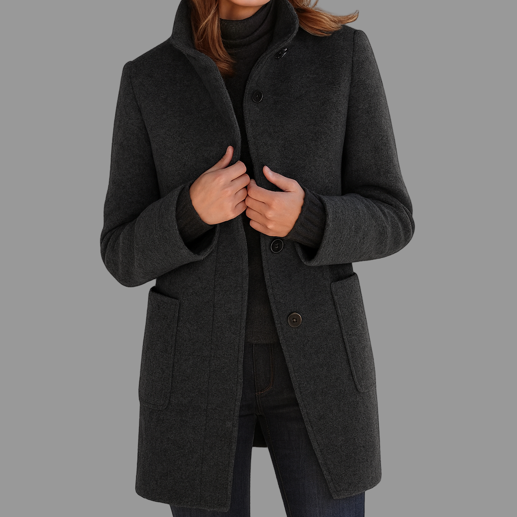 ABRIGO LARGO DE LANA PREMIUM