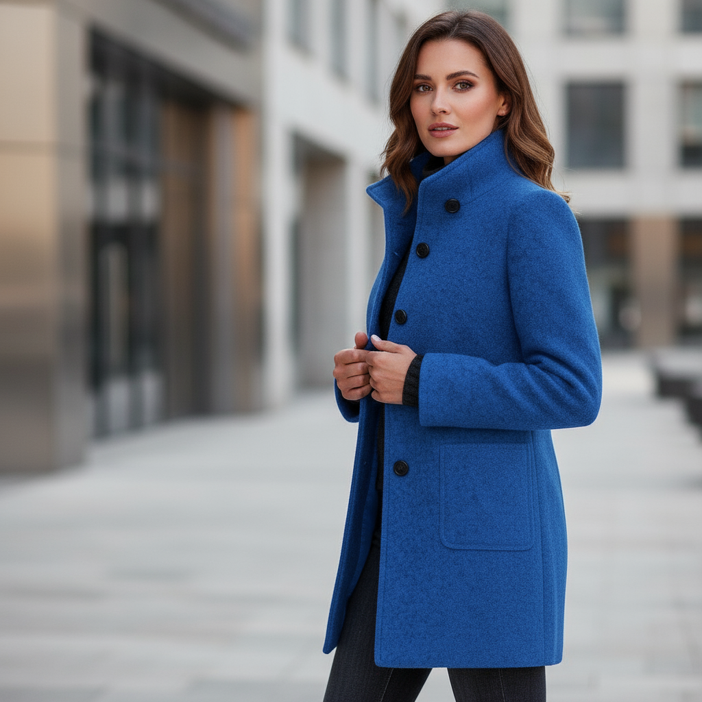 ABRIGO LARGO DE LANA PREMIUM