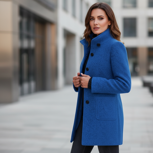 ABRIGO LARGO DE LANA PREMIUM