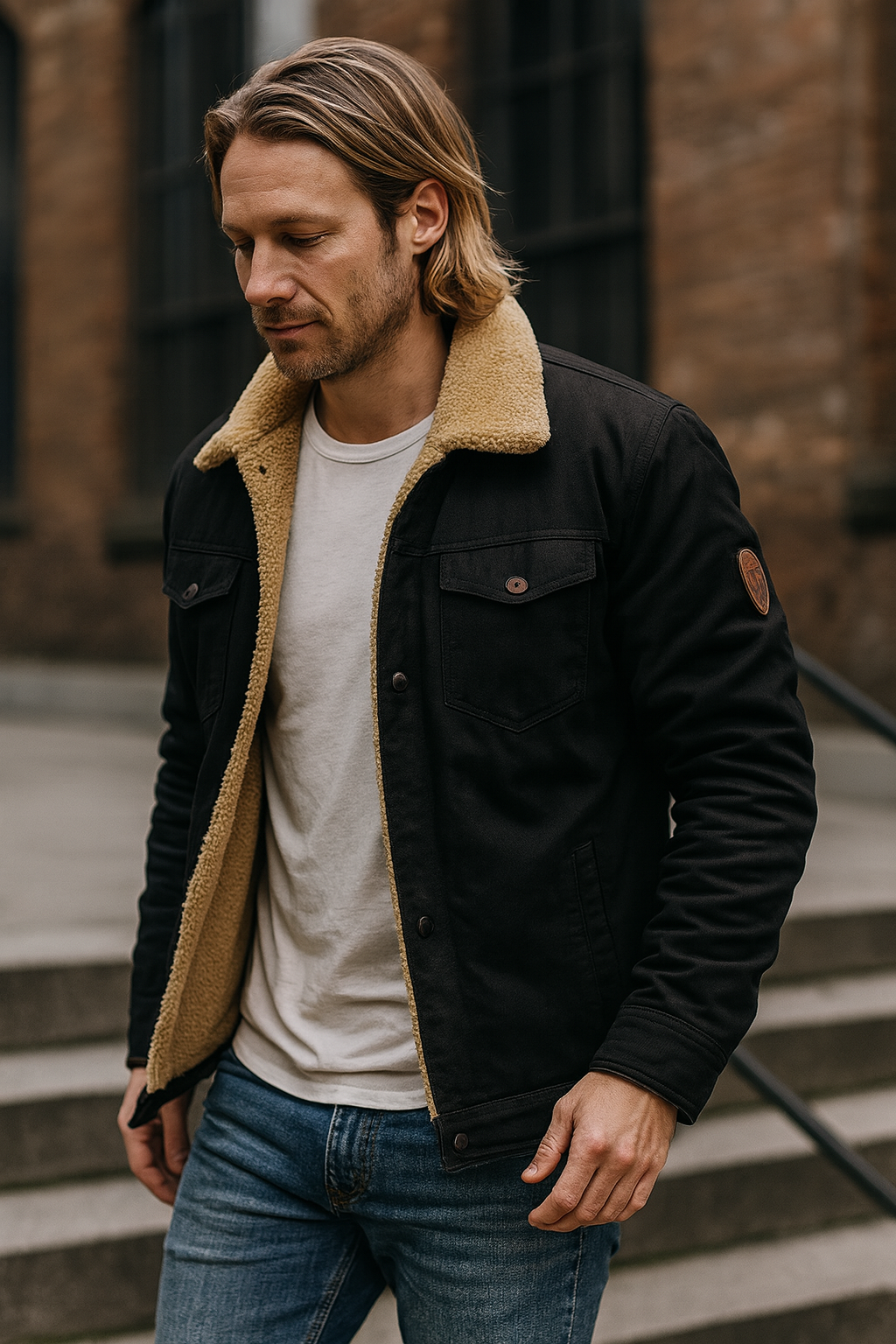 CHAQUETA BOMBER CLÁSICA