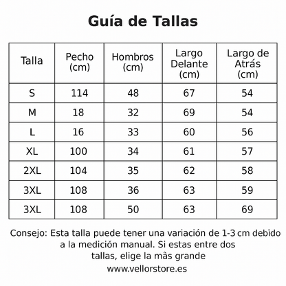 CHALECO CON SOLAPA ANCHA