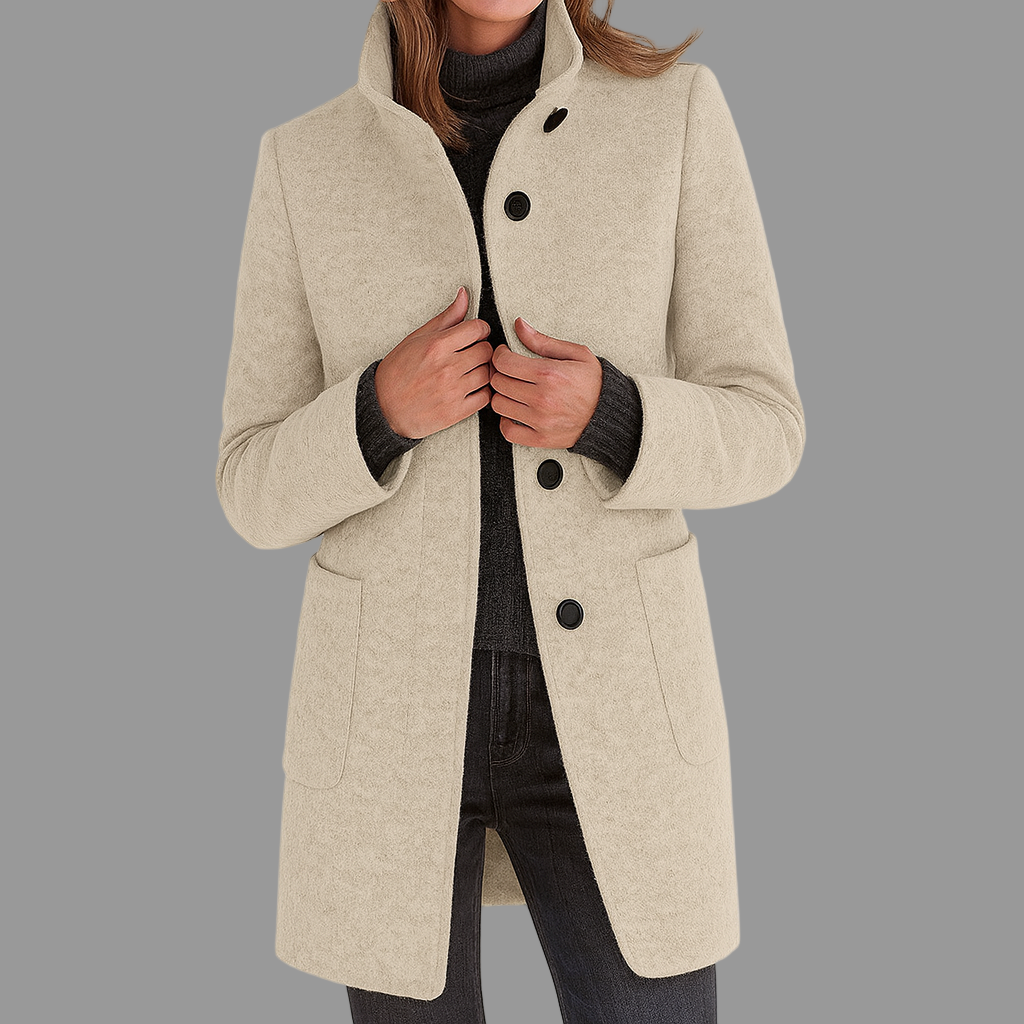 ABRIGO LARGO DE LANA PREMIUM