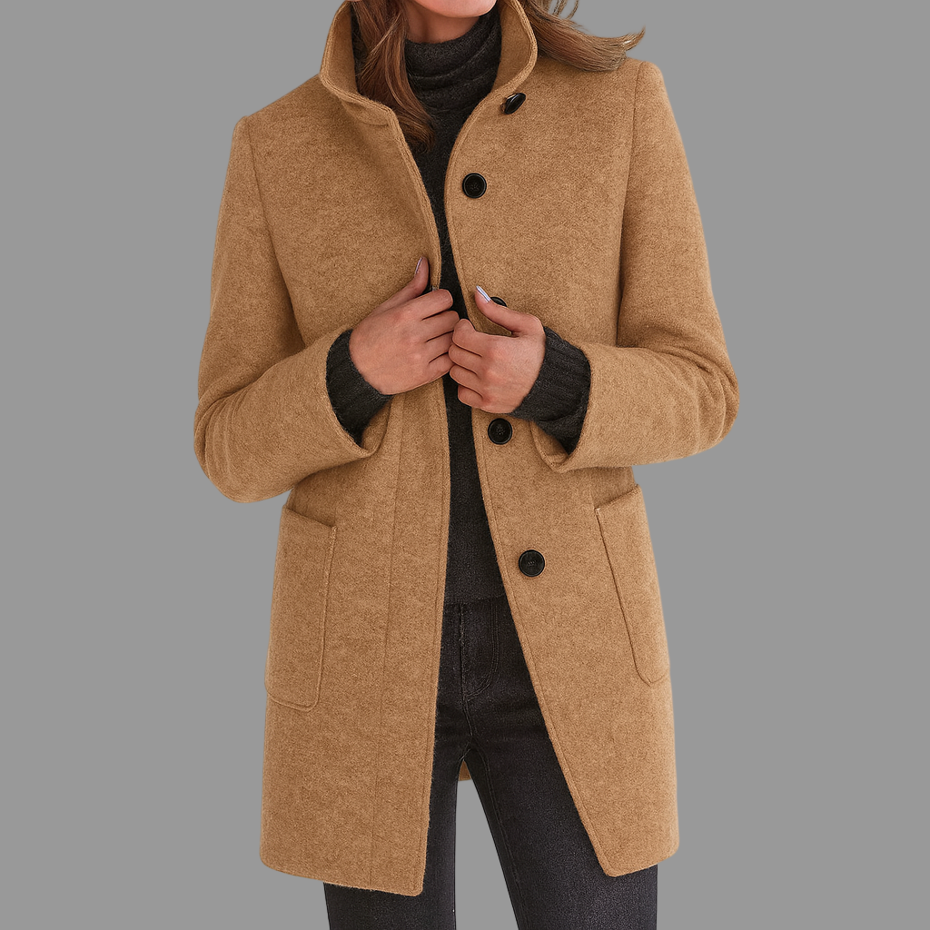 ABRIGO LARGO DE LANA PREMIUM