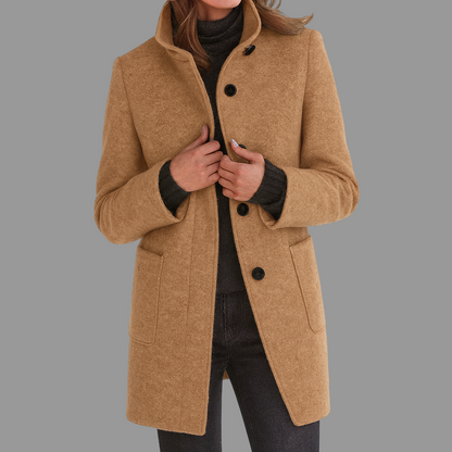 ABRIGO LARGO DE LANA PREMIUM